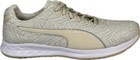 Puma Burst Chevron Women s Oatmeal white Lightweight Sneaker  19015803