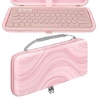 Keyboard Travel Case  Hard Shell Protective Case Compatible With Logitech 