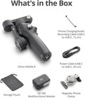 Osmo Mobile 8 Gimbal Stabilizer For Phone  Native Tracking With Audio   Light   
