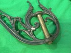 Vintage Cast Iron Bridge Lamp Arm Light Part Antique Art Deco Nouveau Ornate