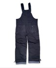 Walls Workwear Insulated Bib Overalls Men s Xl Black Duck Canvas Work Utility