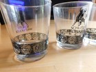 Set Of 5 Vintage Schlitz Malt Liquor    bull    Beer Glasses Mcm Rare