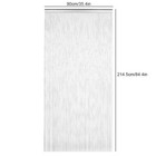 Aluminum Door Curtain Metal Chain Fly Insect Screen Pest Control Kitchen Bedroom