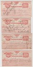 Colombia 1884-87 Insured Letter Sc G8 Specialized Group Of 17 Used Cubiertas