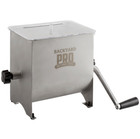 Commercial 20 Lb Countertop Manual Butcher Meat 4 2 Gal Mixer W Removable Paddle