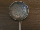 Antique Russian 84 Silver Spoon Imperial Double Eagle Maria Theresa