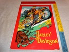 Vintage Harley Davidson 1929 Dl Vl Motorcycle 16  X 11  Porcelain Metal Sign