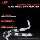 Automatic Transmission Oil Cooler Line Hose Assembly - Compatible With Ford F