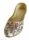 Women Shoes Indian Flip-flops Handmade Leather Mojari Slip-on Jutti Flat Us 5