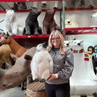 Baby Penguin Life Size Statue Bird Animal Prop Display Arctic Theme Decor