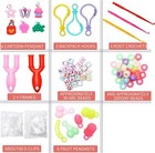 1400  Rubber Band Bracelet Kit24 Colors Loom Bracelet Making Kit For