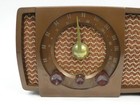 Vintage 1950 Zenith R723 Brown Bakelite Am fm Tube Radio