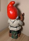 Vintage Heissner  733 Plastic West German Gnome With Fawn