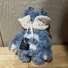 Boyds Bears   Friends Winkle B  Bumbles Blue Plush Stuffed 6  Animal Bear Wings