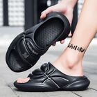 Men s Slip On Sport Slide Sandals Flip Flop Shower Shoes Slippers House Pool Gym