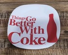 Vintage Coca-cola  things Go Better With Coke  Gibson Platter Plate