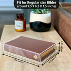 Clear Display Case For Bible  Acrylic Wall Mount Vertical   Horizontal Display C