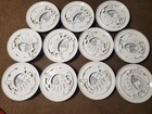 System Sensor Lot Of 11 Photoelectronic Fire Detectectors With Base 2w-b