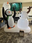7 Ft Christmas Inflatable Penguin And Snowman Outdoor  Christmas Inflatable 