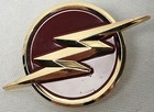 The Flash - Dc Comics Television Series - Large Enamel Lapel Pin - Grant Gustin
