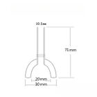Brand New Alto Horn Metal Mouthpiece 