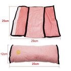 Kids Car Seat Belt Shoulder Pad Chest Cushion Safety Pillow For Kids Women