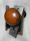 Antique Door Hardware Set Porcelain Door Knobs Escutcheons   Mortise Lock