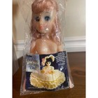 Vintage 1991 Darice Fashion Cushion Doll 8 5 Strawberry Blonde Hair Craft Supply