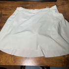 Athleta Girl Game Point Skort Xl 14 White Tennis Golf Athletic Skirt