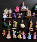 Lot Of 38 Disney Mixed Collectible Pvc   Plastic Toy Figurines Some Vintage rare