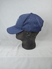 Vintage Us Mail Hat Embroidered Patch Blue Snapback Cap Usa Made Mesh Back Logo