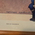 Norman Rockwell  men Of Tomorrow  Boy Scouts Framed Art Poster Print