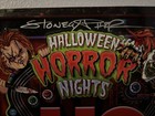 Halloween Horror Nights 2021 Universal Studios Exclusive Metal Print  passholder