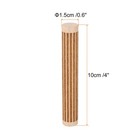 1pcs Wood Roller 10cm Straight Lines Pattern Rollers Wooden Pottery Tools