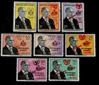 Haiti 1961-62  Semi Postal Stamps  Sc  B22-b24  Cb37-cb41  Mint Hog