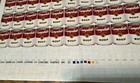 Vintage 2002 Campbell s Soup Cans Flag Panel  Red White   Blue 26x42 