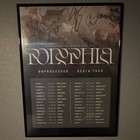Polyphia Unprocessed Death Tour 2022 North American Summer Tour Signed Poster