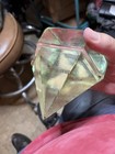 Large Nautical Hexagon Light Green Glass Ships Deck Prism 3 Lbs Free Shipping