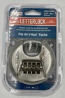 Lot Of 2 - U-haul Letterlock 80mm Disc Round Locks Resettable