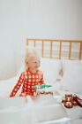 Plaid Pines Two Piece Bamboo Christmas Pajamas Family Matching Pajamas