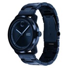 Movado Bold 3601035 Trend Propel Blue Dial Stainless Steel Bracelet Mens Watch