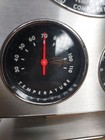 Vtg Taylor Usa Barometer Weather Station Mid Century Modern Wood Chrome