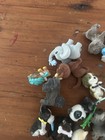 Rare Lot Flocked Fuzzy Mini Puppy Dogs Cats Zoo Animals Figurines Toy Collection