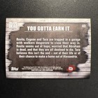2017 Topps  Amc Walking Dead  40  you Gotta Earn It              