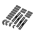 Universal Car Front Bumper Lip Spoiler Body Kits   2m   86 6  Side Skirt