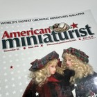 American Miniaturist Magazine Dec 2003 Issue  08 Patterns Dollhouse Christmas