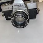 Minolta Srt101 35mm Slr Film Camera Mc Rokkor-pf 55mm F1 7 Tested Free Ship 