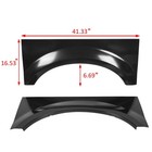 Bed Rear Wheel Arch Repair Patch Panel Pair For 1999-2010 Ford F250 F350