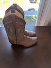 Nocona Women s Bluebonnet Tan Western Boot Size 9b