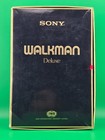   look   Sony Wm-3 Gold Deluxe Serial  Matching Orig Box With New Belts  Tested 